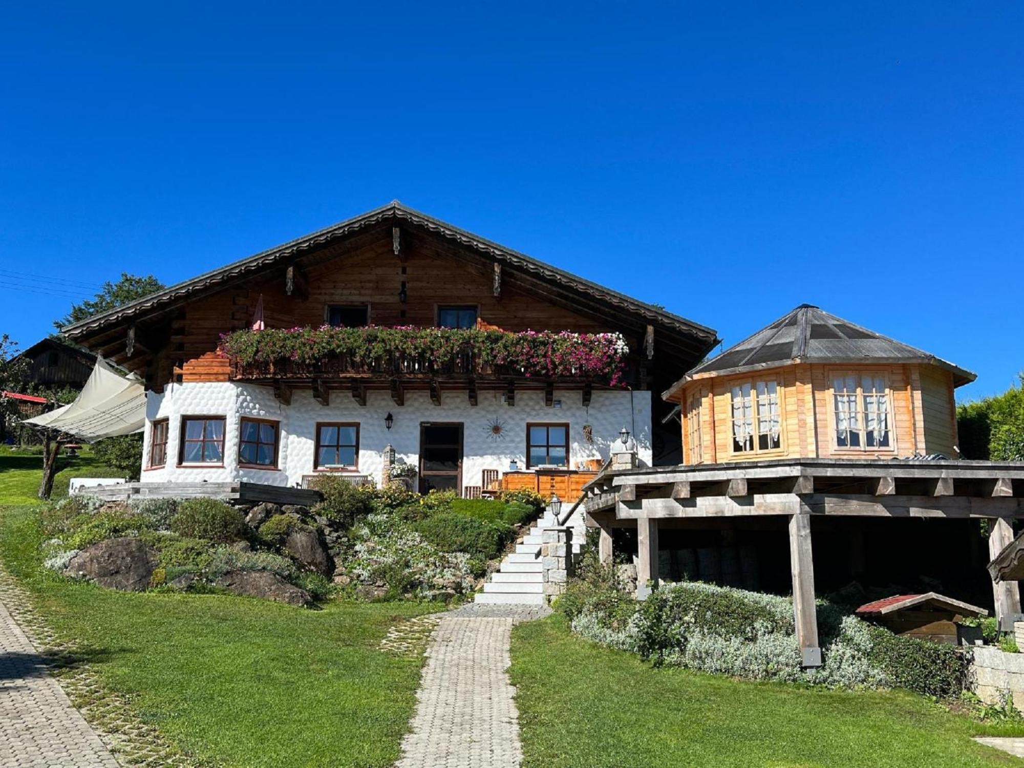 Ferienwohnung "Auszeit" Mit Garten Санкт-Освальд Экстерьер фото